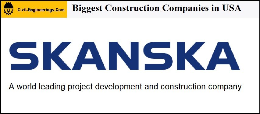 Skanska USA Marked as Number 5 Best Construction Company in USA